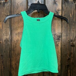 SHEIN Vibrant Green Tank Top